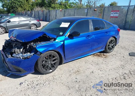 2022 Honda Civic Sport из США, поврежденный, VIN 2HGFE2F53NH581041